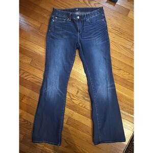 Gap Womens Denim Jeans Long And Lean Size 29 Regular Fit Bootcut Color Blue